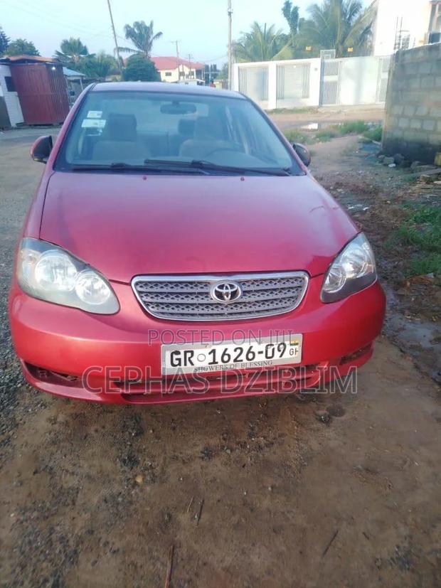 Toyota Corolla LE 2007 Red