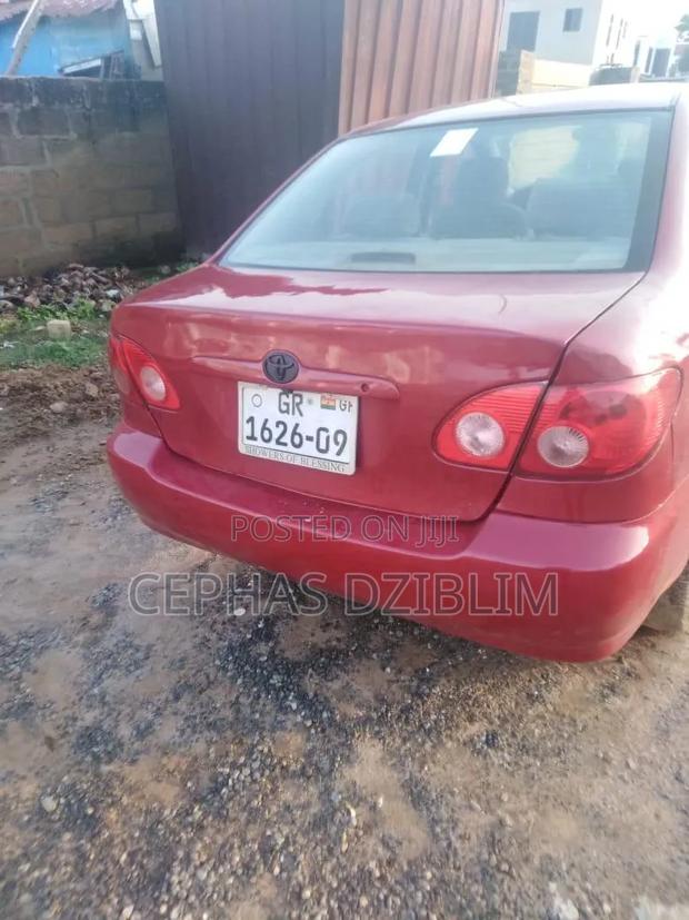 Toyota Corolla LE 2007 Red