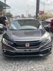 Honda Civic Touring Sedan 2019 Gray for sale