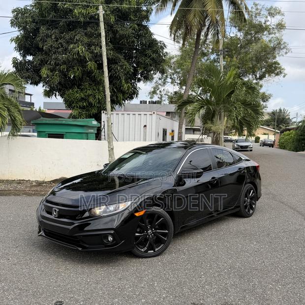Honda Civic Sport Sedan 2019 Black
