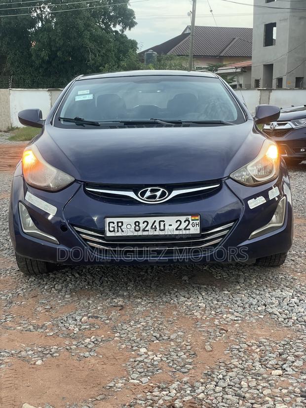 Hyundai Elantra 2014 Blue