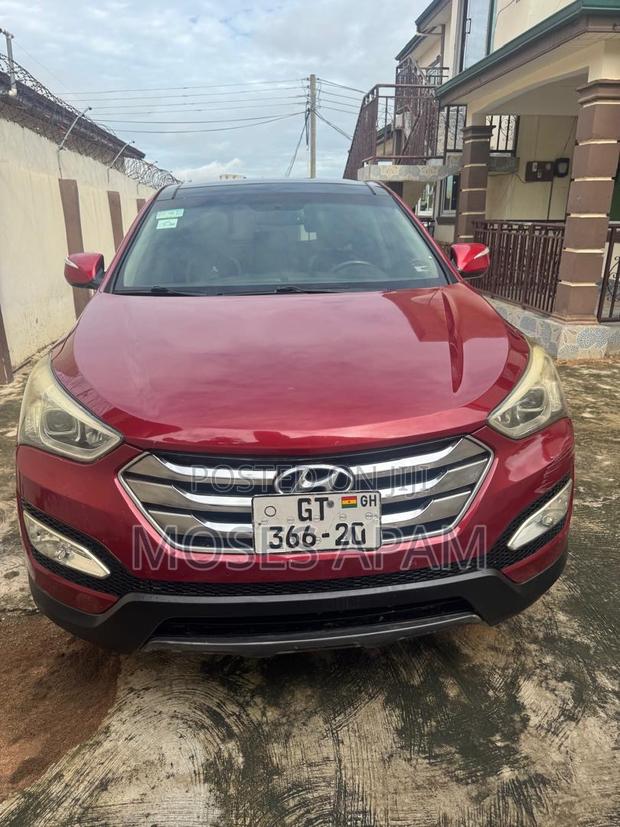 Hyundai Santa Fe 2014 Red