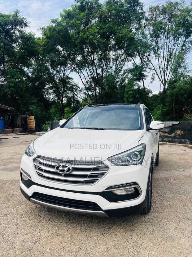 Hyundai Santa Fe Limited AWD 2016 White