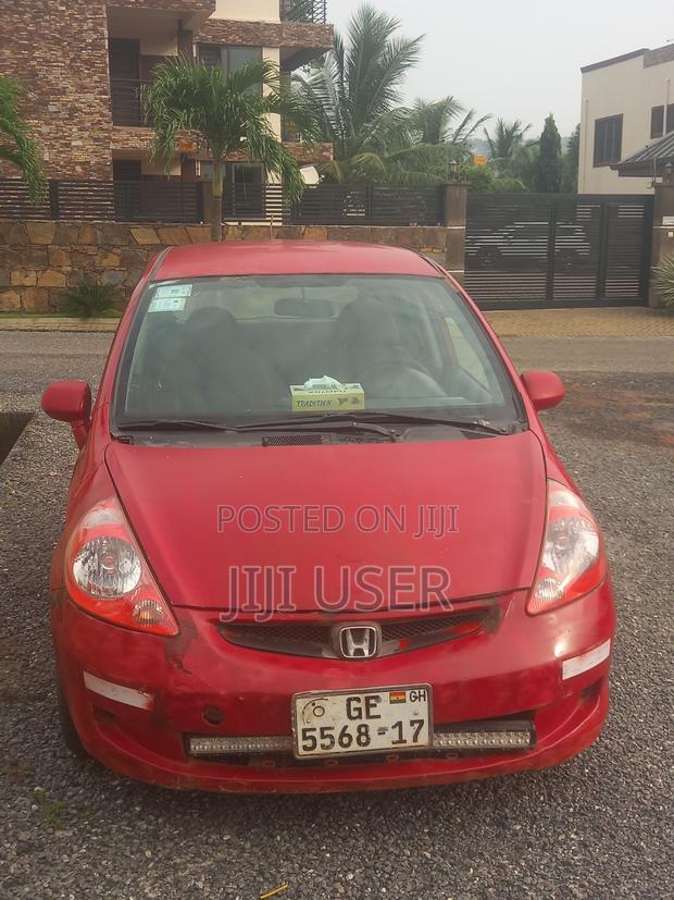 Honda Fit 2008 Red