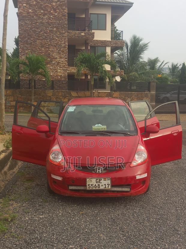 Honda Fit 2008 Red