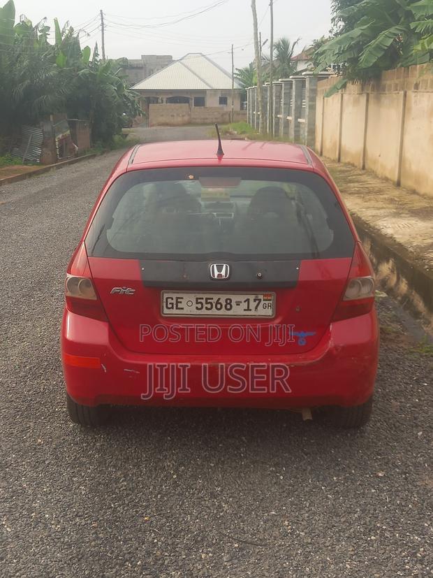 Honda Fit 2008 Red
