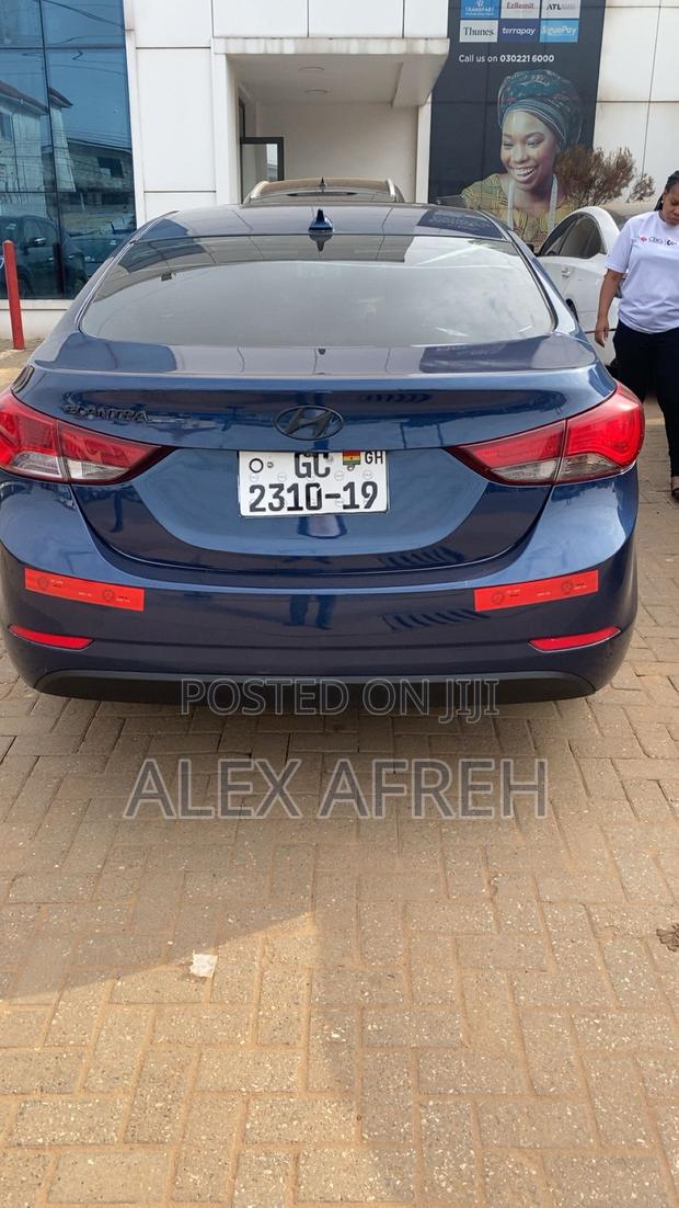Hyundai Elantra Limited Sedan FWD (1.8L 4cyl 6A) 2016 Blue