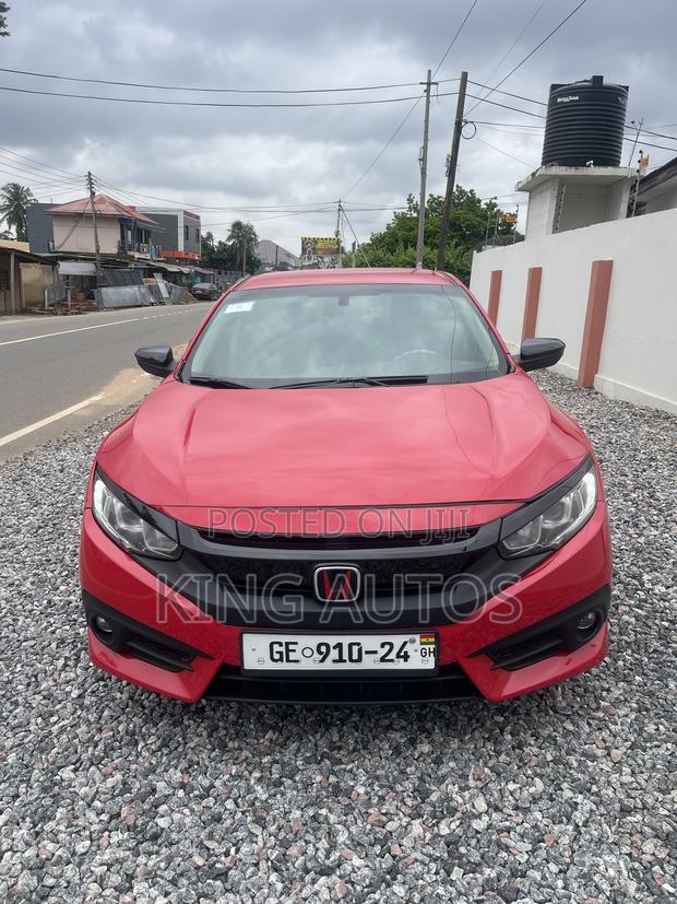 Honda Civic EX-L 4dr Sedan (1.5L 4cyl) 2017 Red