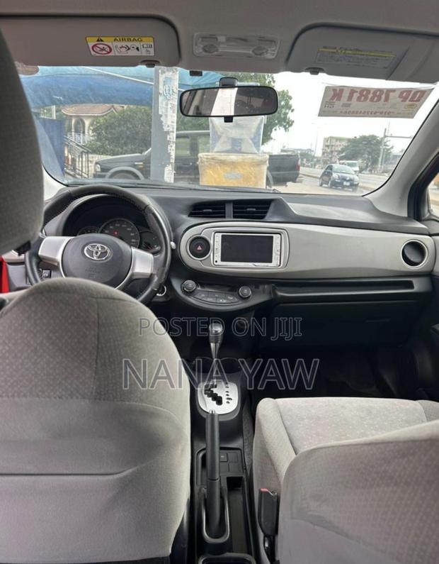 Toyota Vitz 2015 Red