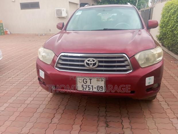 Toyota Highlander V6 2009 Beige