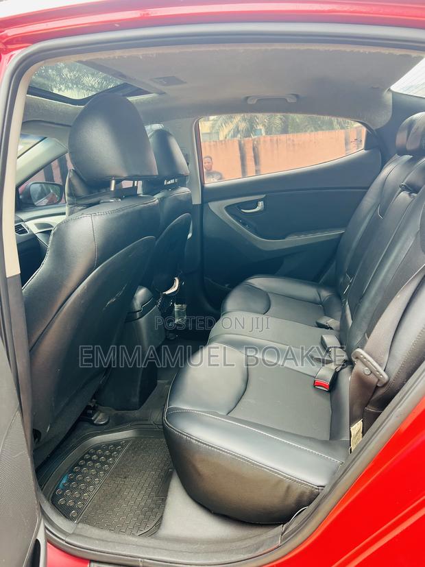 Hyundai Elantra Limited PZEV 4dr Sedan (1.8L 4cyl 6A) 2015 Red