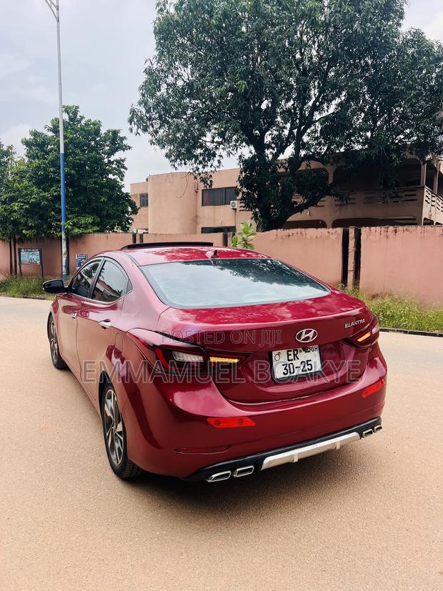 Hyundai Elantra Limited PZEV 4dr Sedan (1.8L 4cyl 6A) 2015 Red