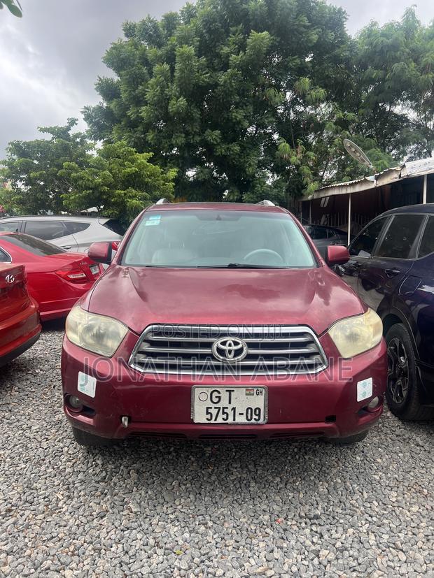 Toyota Highlander 2009 Burgundy