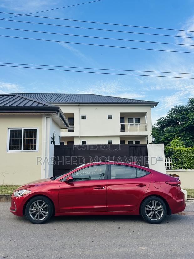 Hyundai Elantra Limited 2018 Red