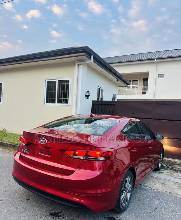 Hyundai Elantra Limited 2018 Red