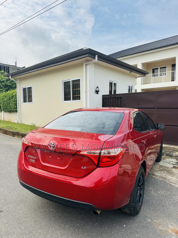 Toyota Corolla LE ECO 4dr Sedan (1.8L 4cyl CVT) 2017 Red