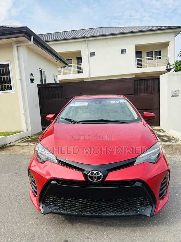 Toyota Corolla LE ECO 4dr Sedan (1.8L 4cyl CVT) 2017 Red