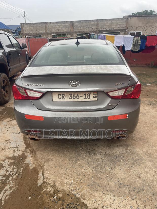 Hyundai Sonata Limited 2.0T Sedan (2.0L 4cyl 6A) 2013 Silver
