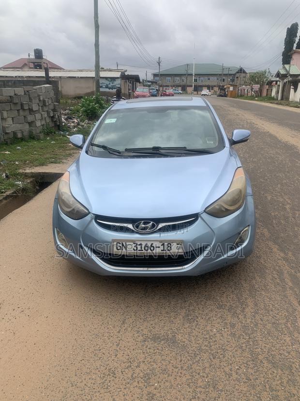 Hyundai Elantra GLS Sedan FWD (1.8L 4cyl 6A) 2013 Blue