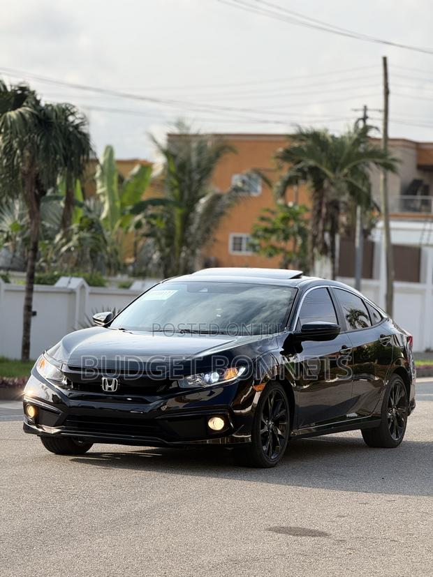Honda Civic Sport Sedan 2019 Black