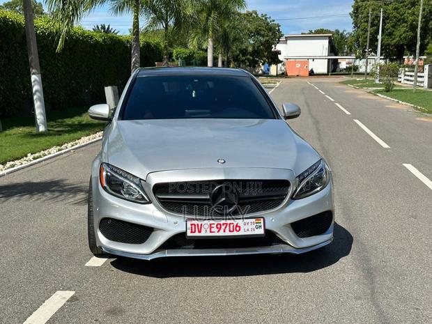 Mercedes-Benz C300 Sport 4Matic Sedan AWD (2.0L 4cyll 7A) 2016 Silver