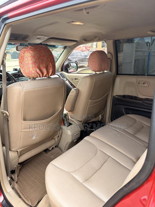 Toyota Highlander 4x4 2007 Red