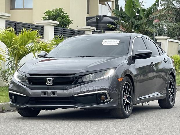 Honda Civic LX Sedan 2020 Gray