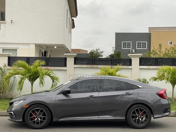 Honda Civic LX Sedan 2020 Gray