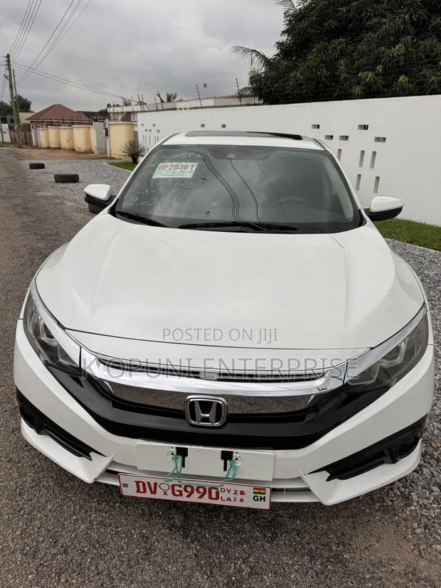 Honda Civic EX 4dr Sedan (2.0L 4cyl) 2017 White
