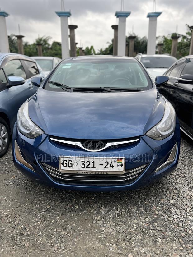 Hyundai Elantra 2015 Blue