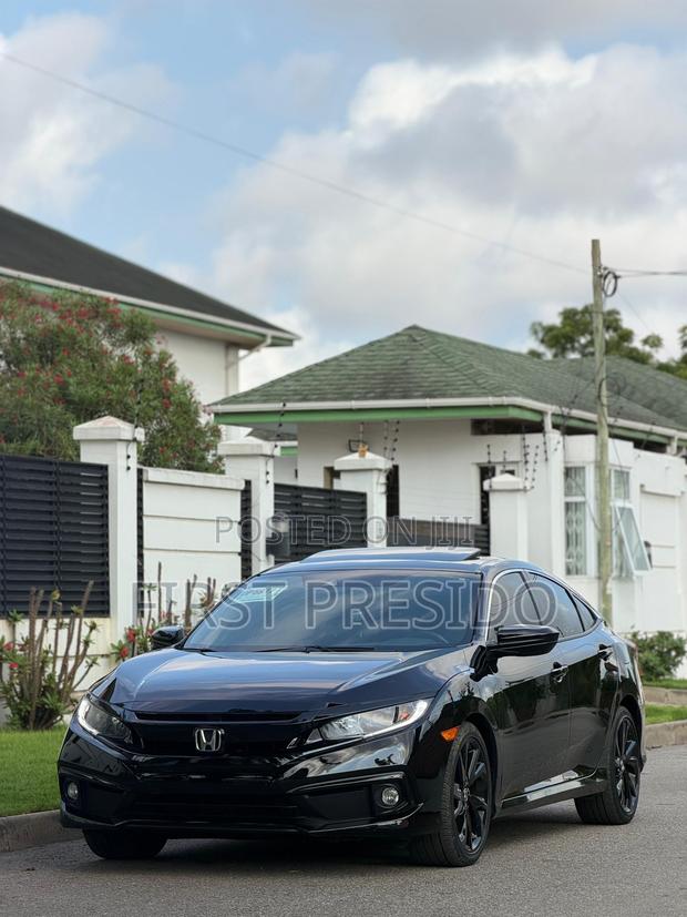 Honda Civic Sport Sedan 2019 Black