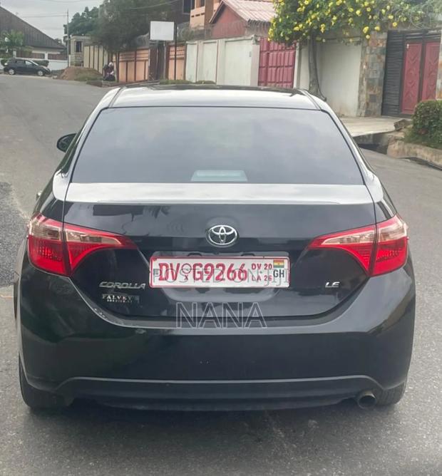 Toyota Corolla 2017 Black