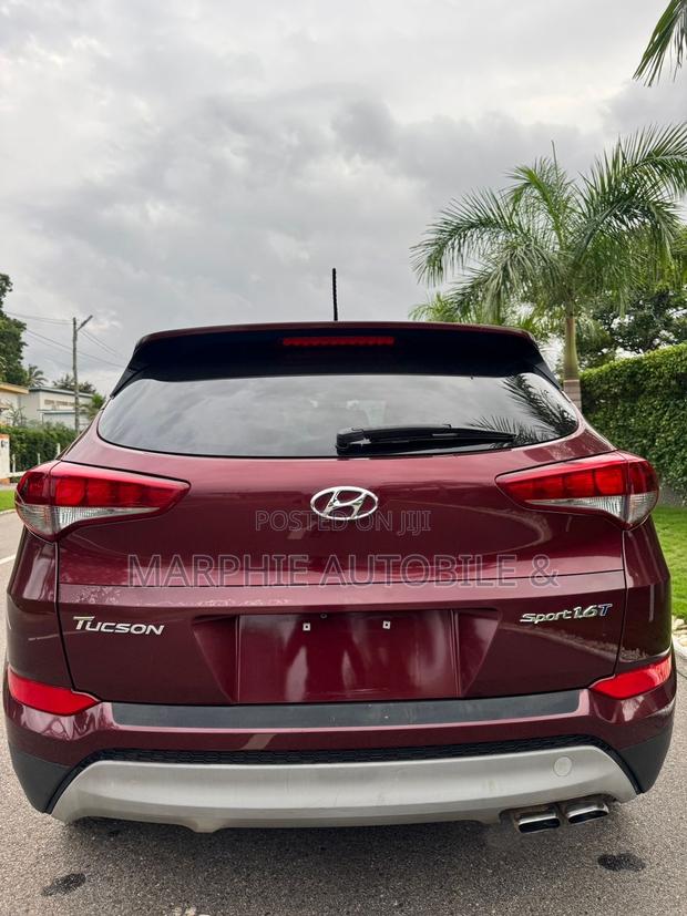Hyundai Tucson Limited AWD 2017 Burgundy