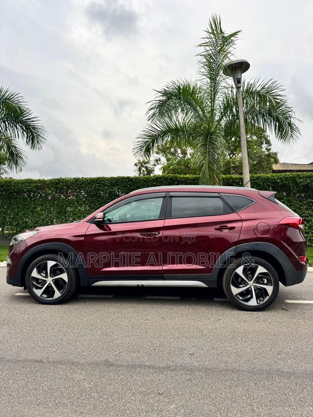 Hyundai Tucson Limited AWD 2017 Burgundy