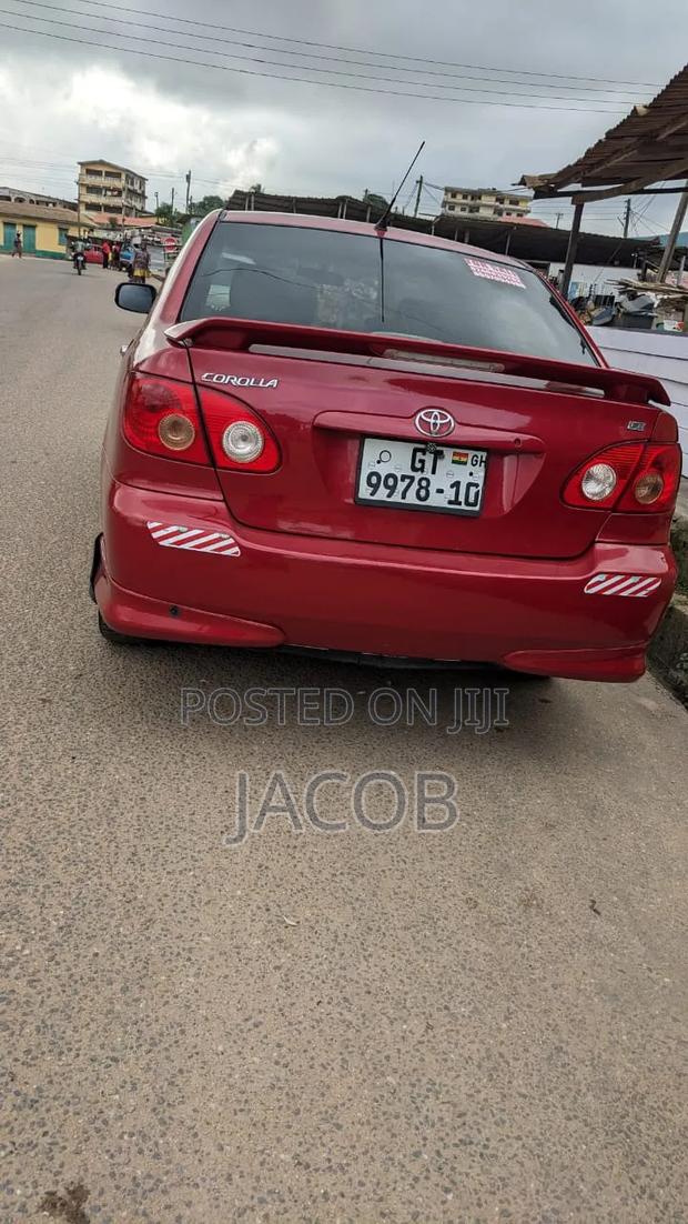 Toyota Corolla 1.8 VVTL-i TS 2006 Red