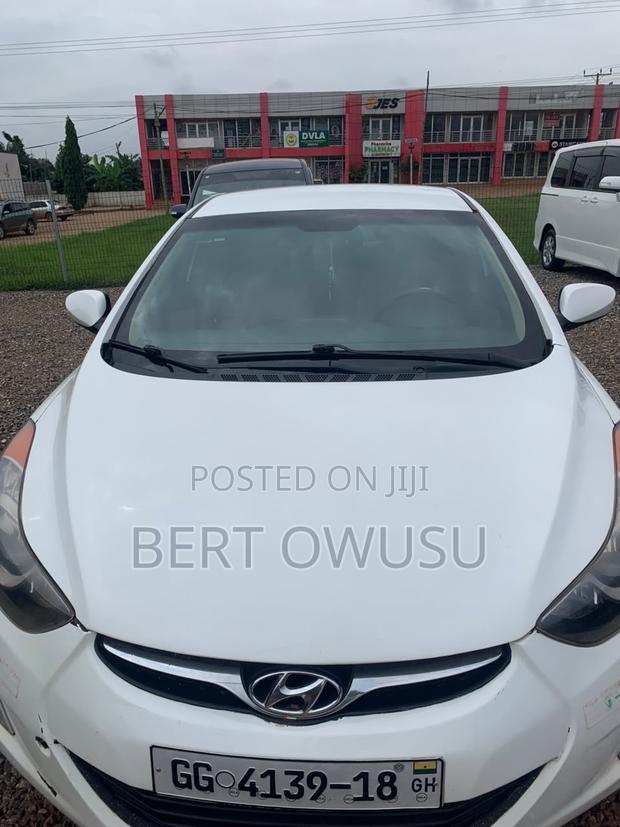 Hyundai Elantra 2013 White