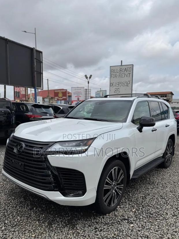 New Lexus LX 600 2024 White