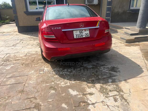Mercedes-Benz C250 2013 Burgundy