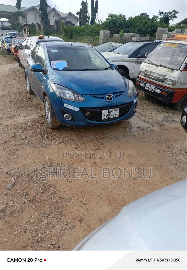 Mazda Demio 2012 Blue