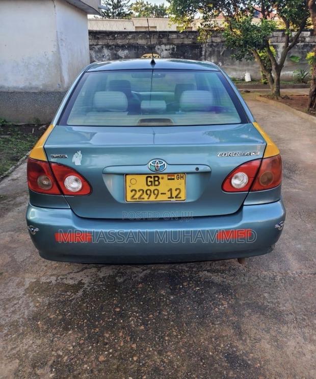 Toyota Corolla S 2007 Yellow