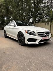 Mercedes-Benz C300 Base AWD 4Matic Sedan (2.0L 4cyl 7A) 2015 White for sale