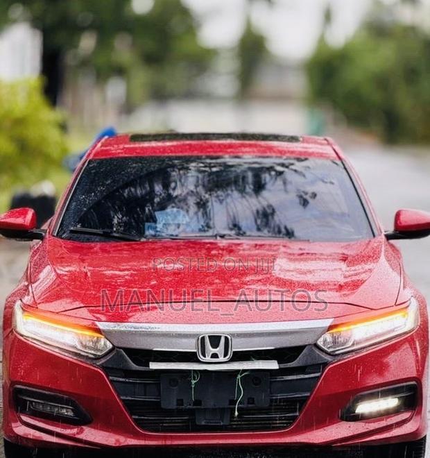 Honda Accord Sport (2.0L 4cyl Turbo 10A) 2019 Red