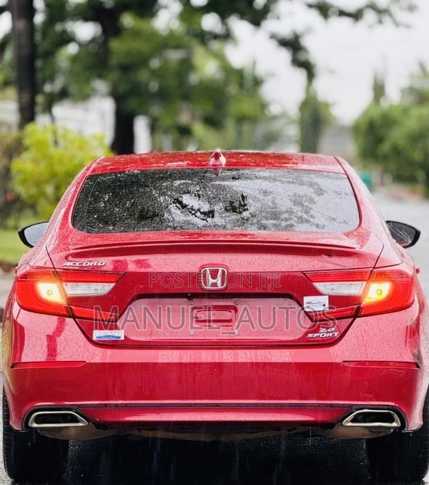 Honda Accord Sport (2.0L 4cyl Turbo 10A) 2019 Red