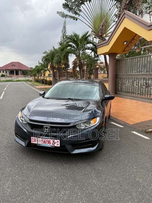 Honda Civic EX Sedan 2018 Black