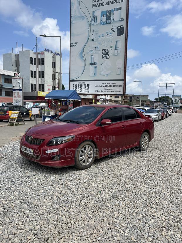 Toyota Corolla 2009 Red