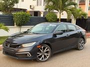 Honda Civic Touring Sedan 2019 Gray for sale