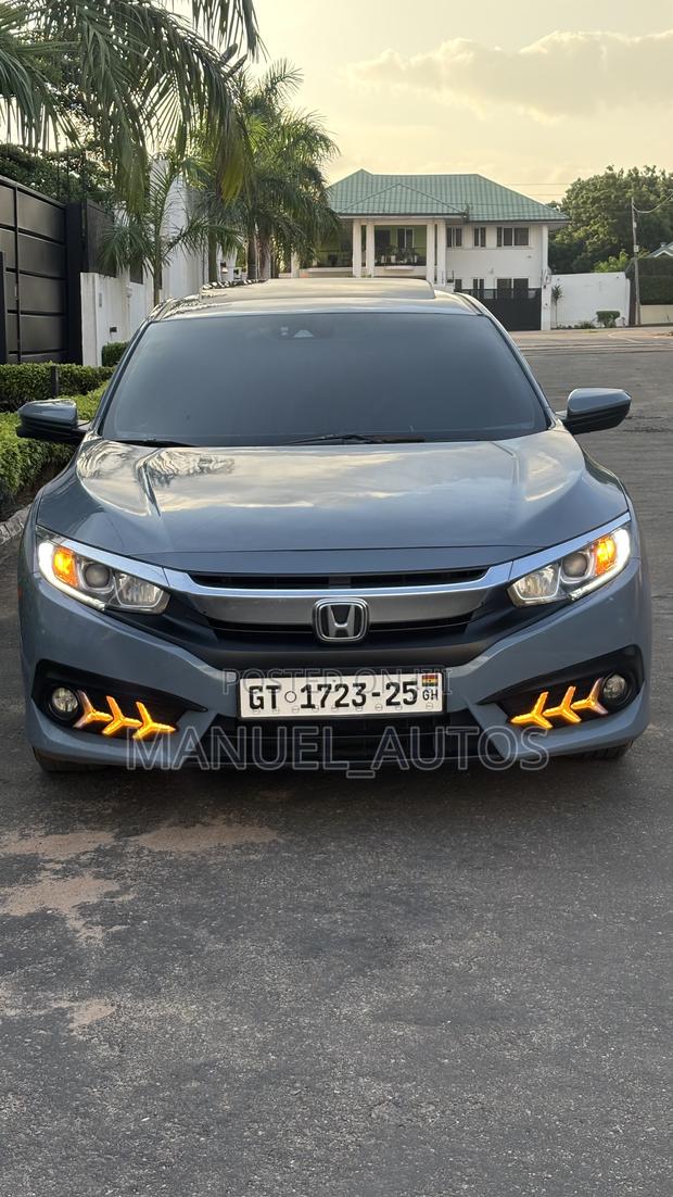 Honda Civic EX 4dr Sedan (2.0L 4cyl) 2017 Gray