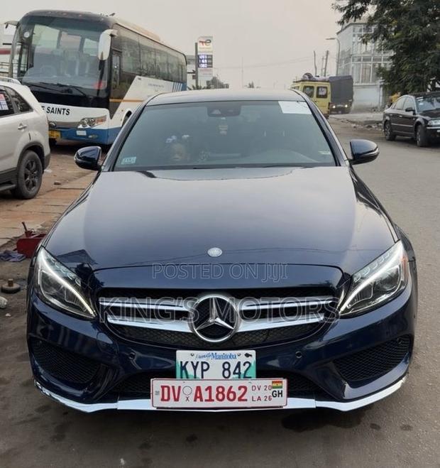 Mercedes-Benz C300 Base 4Matic Sedan AWD (2.0L 4cyl 7A) 2017 Blue