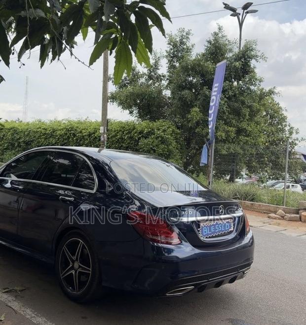Mercedes-Benz C300 Base 4Matic Sedan AWD (2.0L 4cyl 7A) 2017 Blue