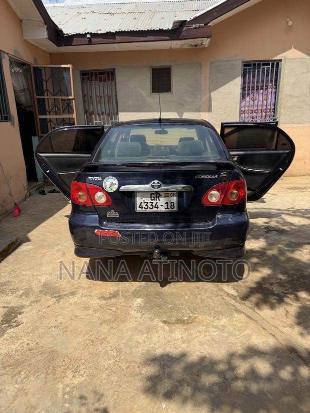 Toyota Corolla S 2007 Blue